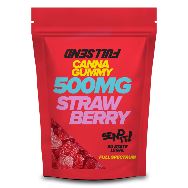 Full Send Canna gummy pack