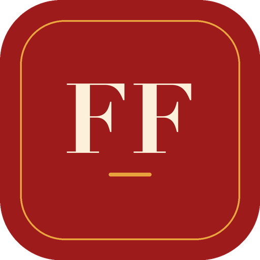 Faded Fruits monogram logo
